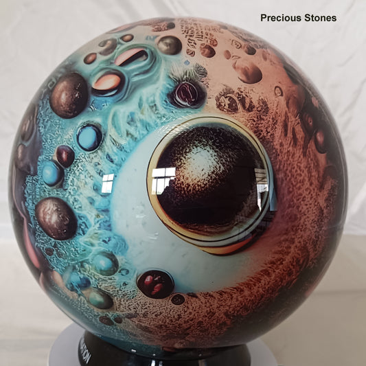 DIY Print-On-Surface Bowling Ball
