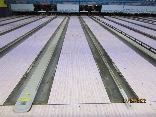24-lane Brunswick Generation 1 Pro Lanes, used.